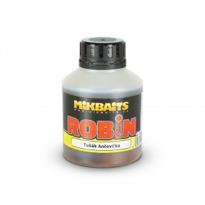 MIKBAITS Robin Fish booster Tuňák&Ančovička 250ml